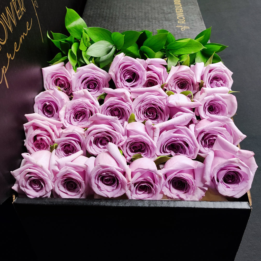 Small Tea Roses - Lavender — CaljavaOnline