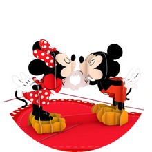 Load image into Gallery viewer, Mickey &amp; Minnie - From My Heart to Yours Popup Card
