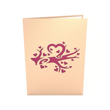 Load image into Gallery viewer, Heart Tree Popup Card
